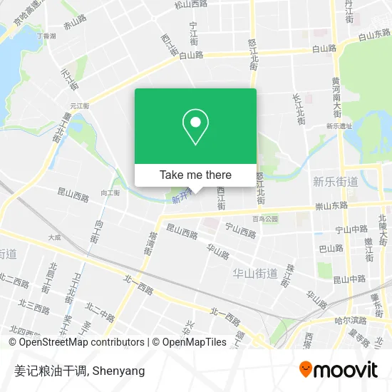 姜记粮油干调 map