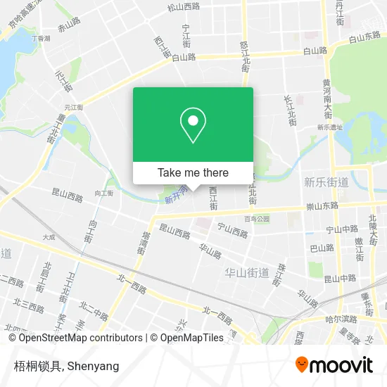梧桐锁具 map