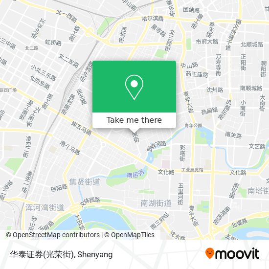 华泰证券(光荣街) map