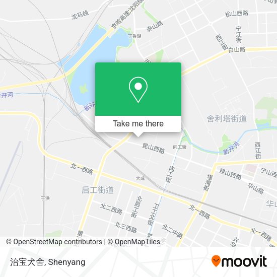 治宝犬舍 map