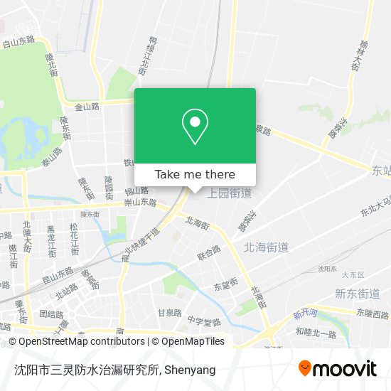 沈阳市三灵防水治漏研究所 map