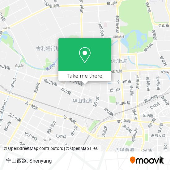 宁山西路 map