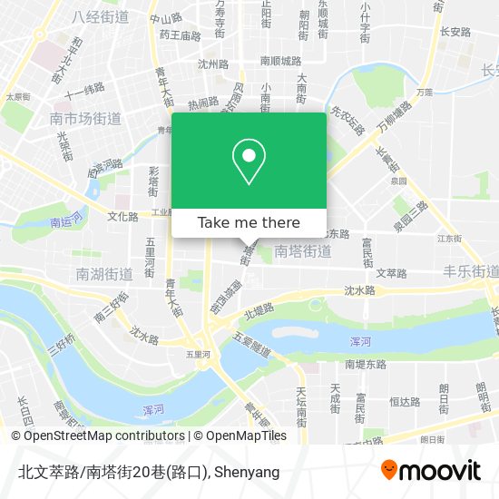 北文萃路/南塔街20巷(路口) map