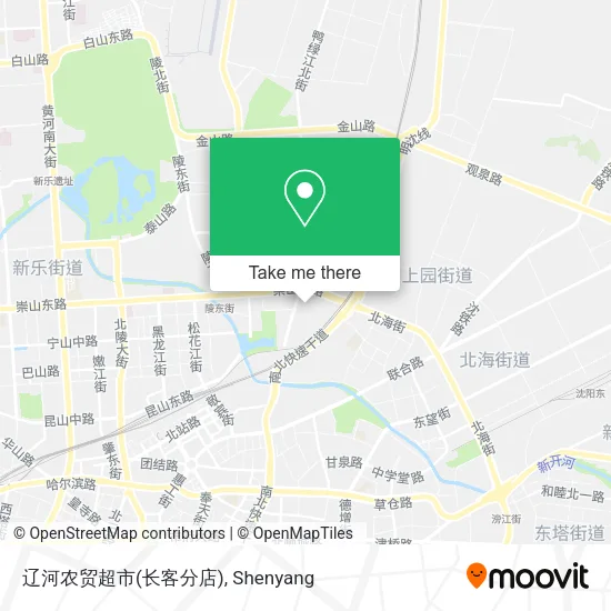 辽河农贸超市(长客分店) map