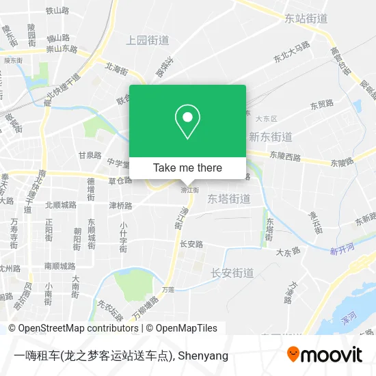 一嗨租车(龙之梦客运站送车点) map