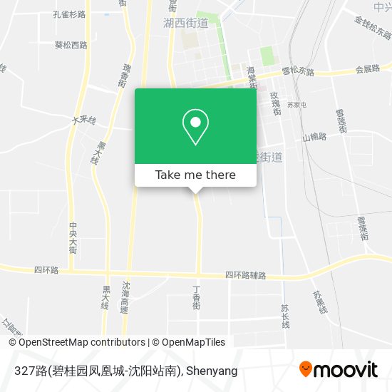 327路(碧桂园凤凰城-沈阳站南) map