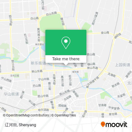 辽河街 map