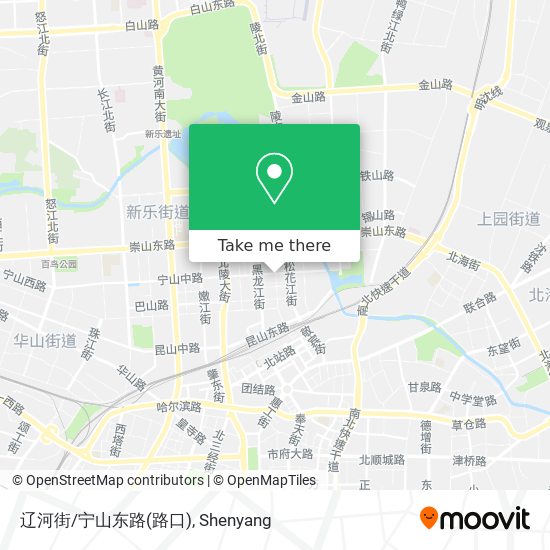 辽河街/宁山东路(路口) map
