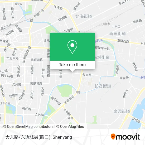 大东路/东边城街(路口) map