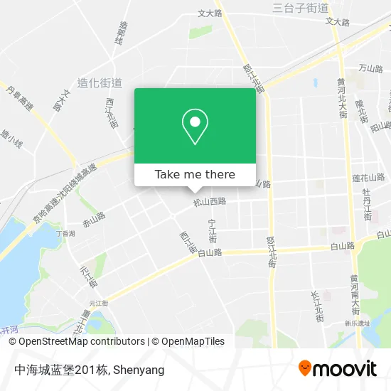 中海城蓝堡201栋 map