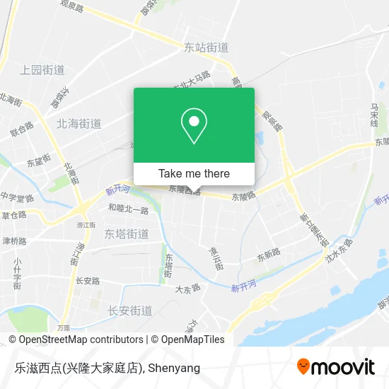 乐滋西点(兴隆大家庭店) map