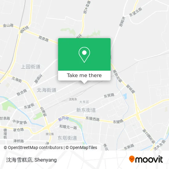 沈海雪糕店 map