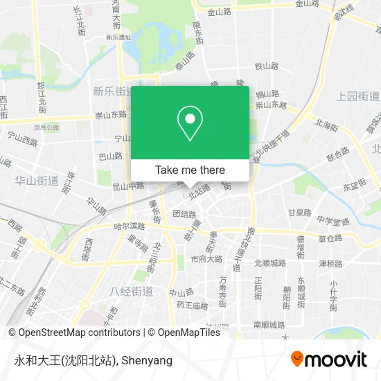 永和大王(沈阳北站) map