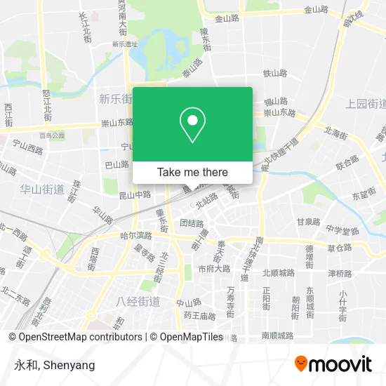永和 map