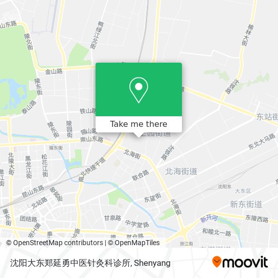 沈阳大东郑延勇中医针灸科诊所 map