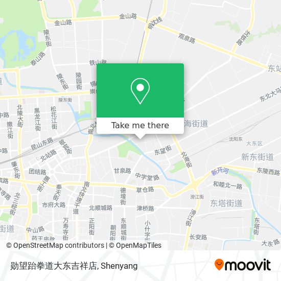 勋望跆拳道大东吉祥店 map