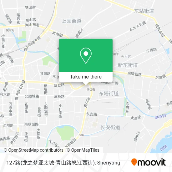 127路(龙之梦亚太城-青山路怒江西街) map
