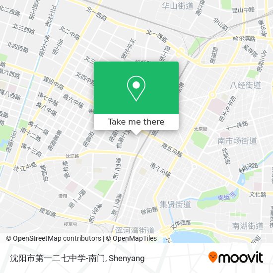 沈阳市第一二七中学-南门 map
