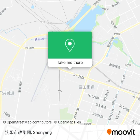 沈阳市政集团 map