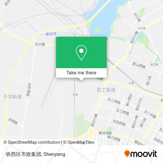 铁西区市政集团 map