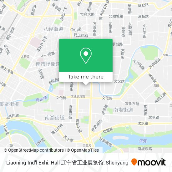 Liaoning Ind'l Exhi. Hall 辽宁省工业展览馆 map