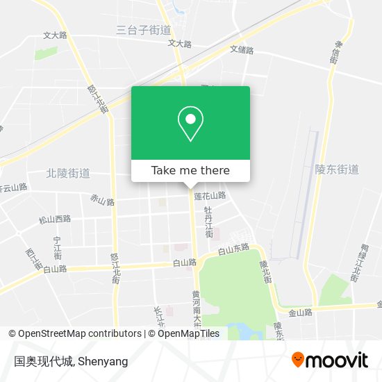 国奥现代城 map