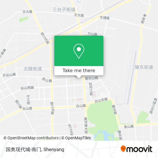 国奥现代城-南门 map