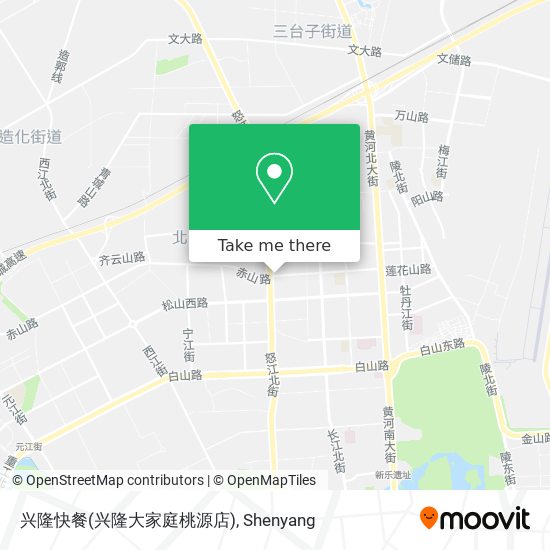 兴隆快餐(兴隆大家庭桃源店) map