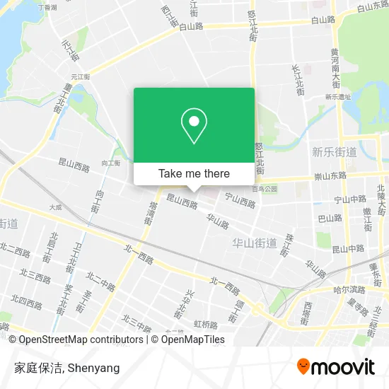 家庭保洁 map