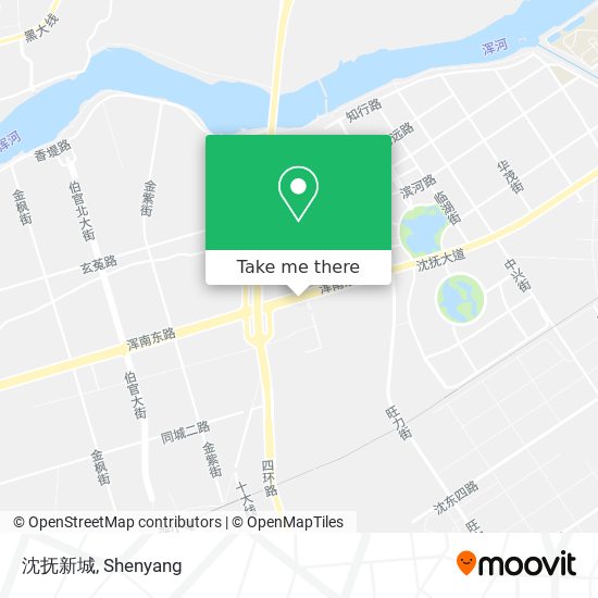 沈抚新城 map