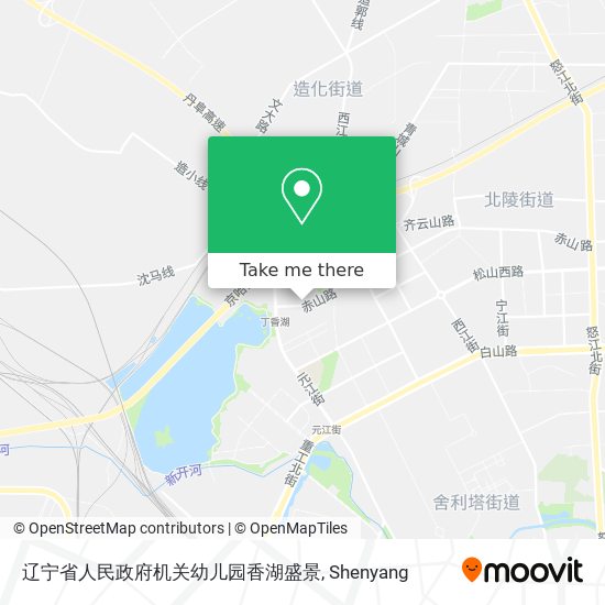 辽宁省人民政府机关幼儿园香湖盛景 map