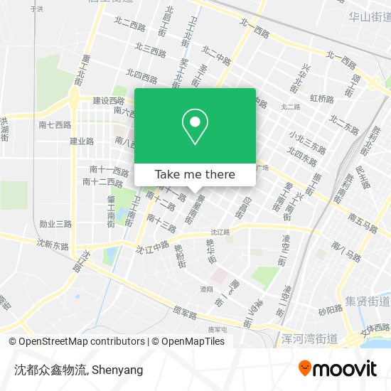 沈都众鑫物流 map