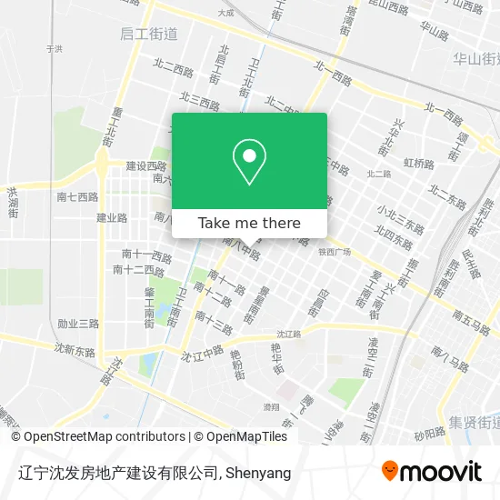 辽宁沈发房地产建设有限公司 map