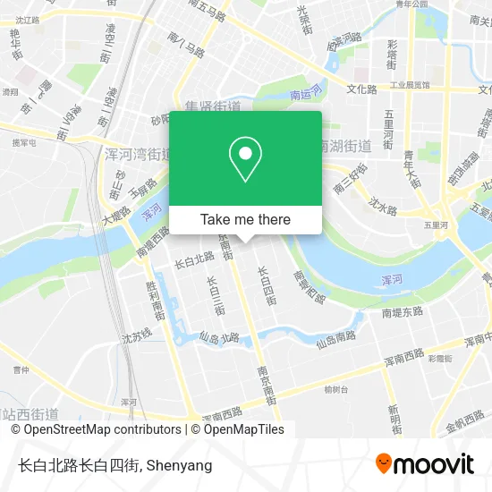 长白北路长白四街 map