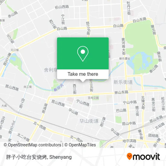 胖子小吃台安烧烤 map
