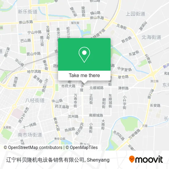 辽宁科贝隆机电设备销售有限公司 map
