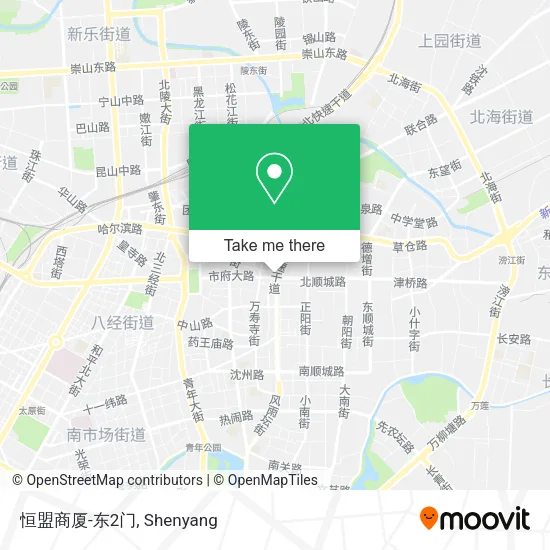 恒盟商厦-东2门 map