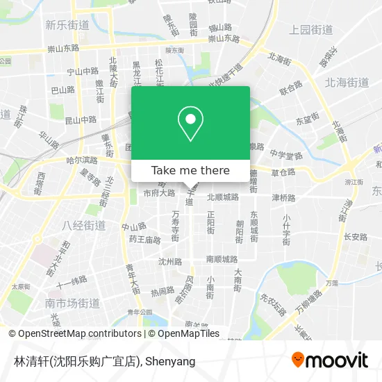 林清轩(沈阳乐购广宜店) map