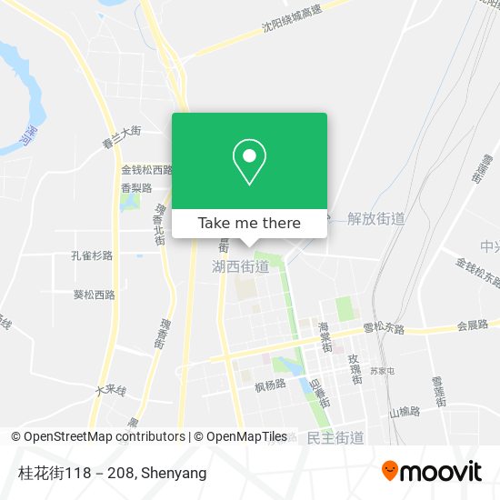 桂花街118－208 map