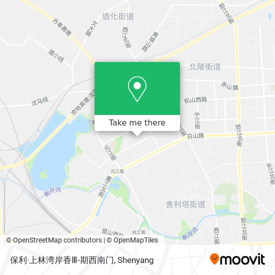 保利·上林湾岸香Ⅲ-期西南门 map