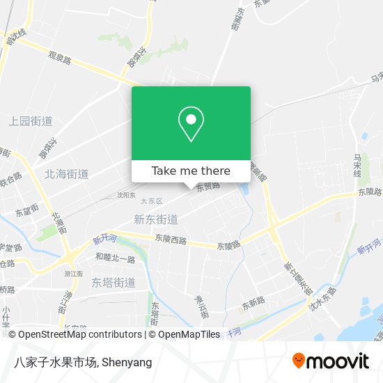 八家子水果市场 map