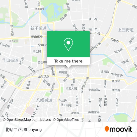 北站二路 map