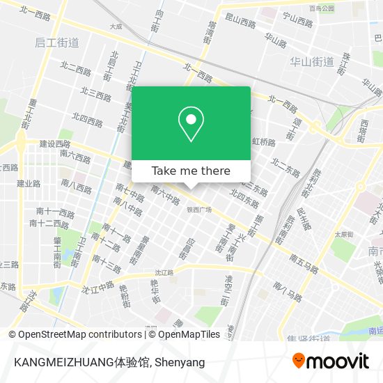 KANGMEIZHUANG体验馆 map