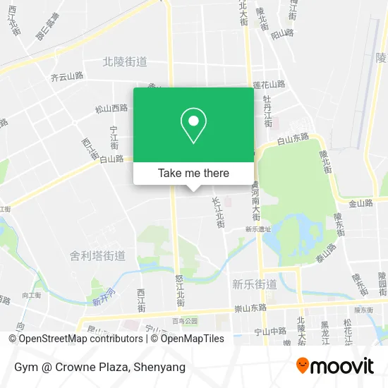 Gym @ Crowne Plaza map