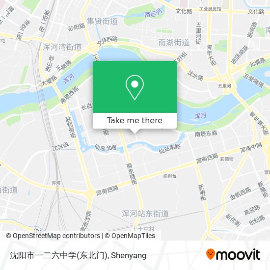 沈阳市一二六中学(东北门) map