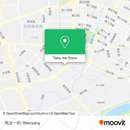 商业一街 map