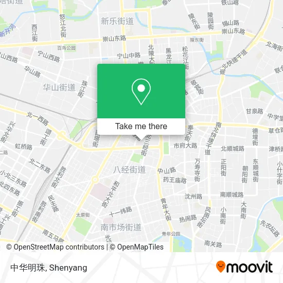 中华明珠 map