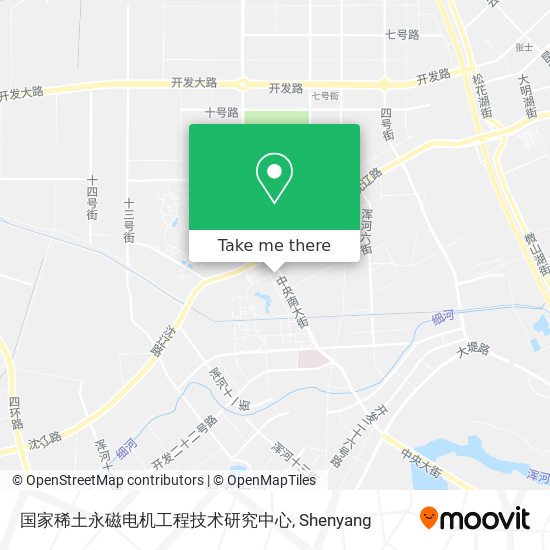 国家稀土永磁电机工程技术研究中心 map