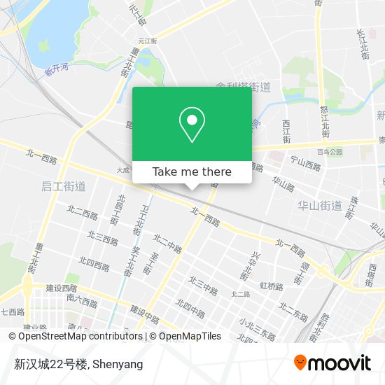 新汉城22号楼 map