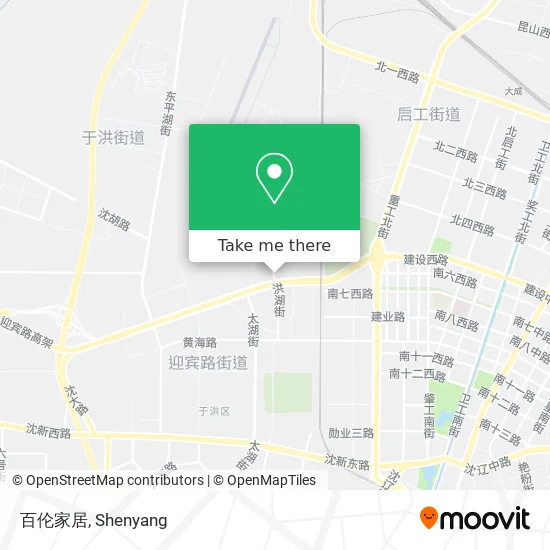百伦家居 map